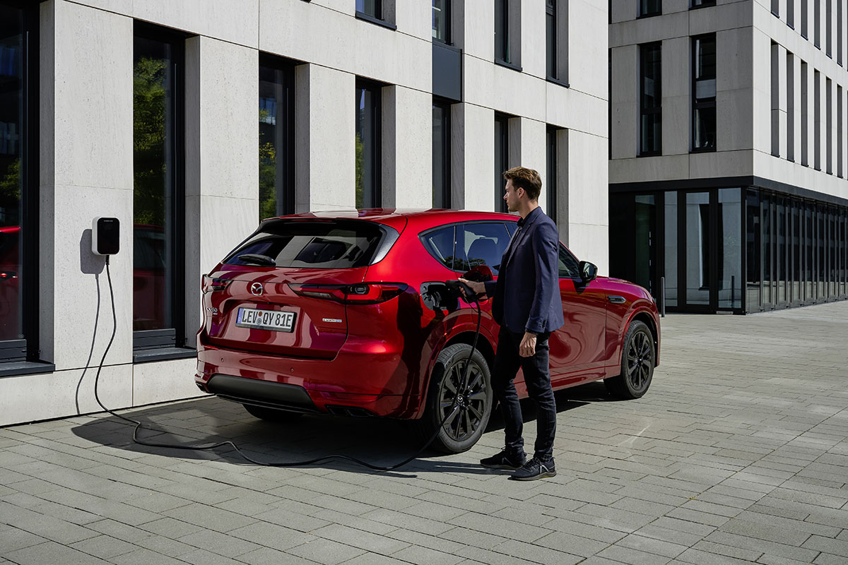 Essai Mazda CX 60 PHEV à recharger avant de rouler