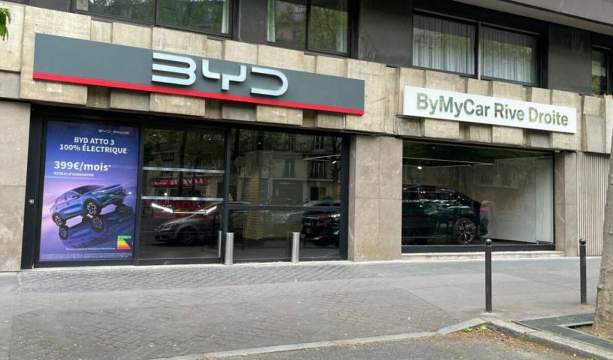 Byd Officially Launches Its Electric Cars In France Plugavel