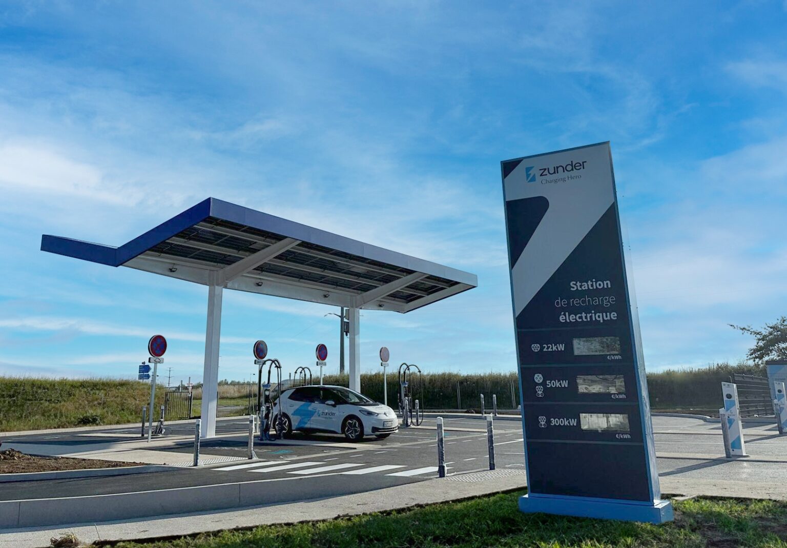 Zunder Ouvre Sa Premi Re Station De Recharge En France