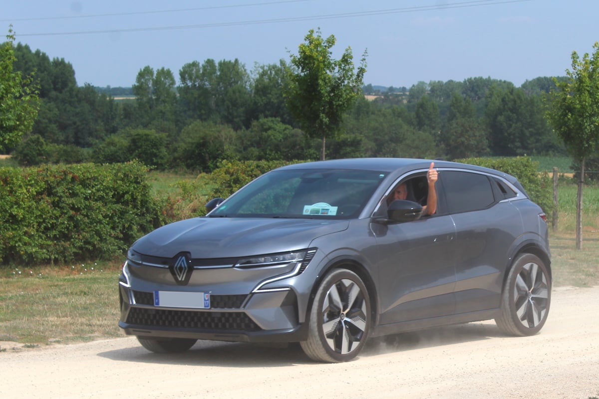 La Renault Megane E-Tech d'un lecteur