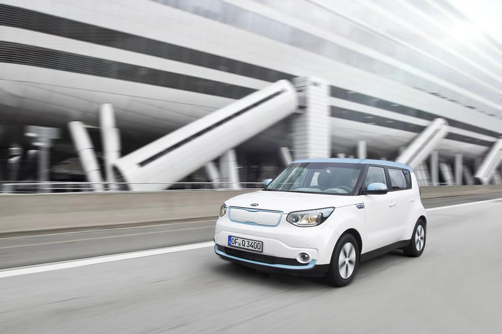 La ligne atypique du KIA Soul EV