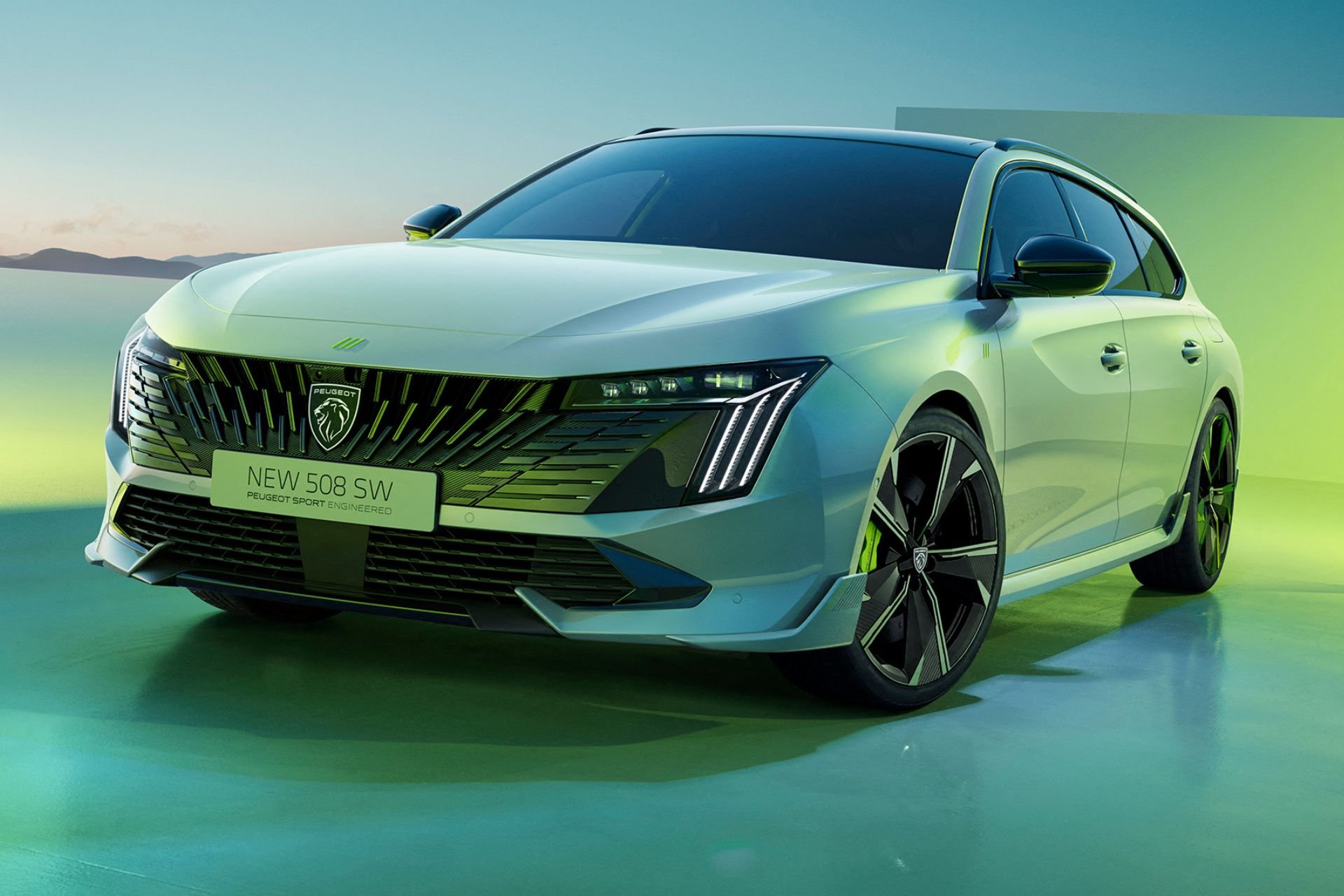 La nouvelle Peugeot 508 dans sa version sportive PSE break