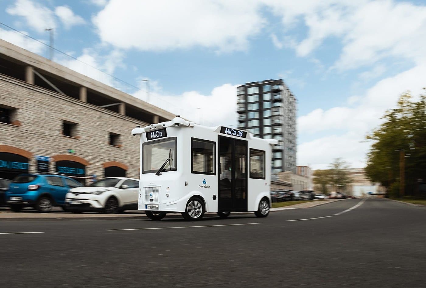 Ce nouveau minibus autonome qui veut révolutionner la mobilité urbaine ...