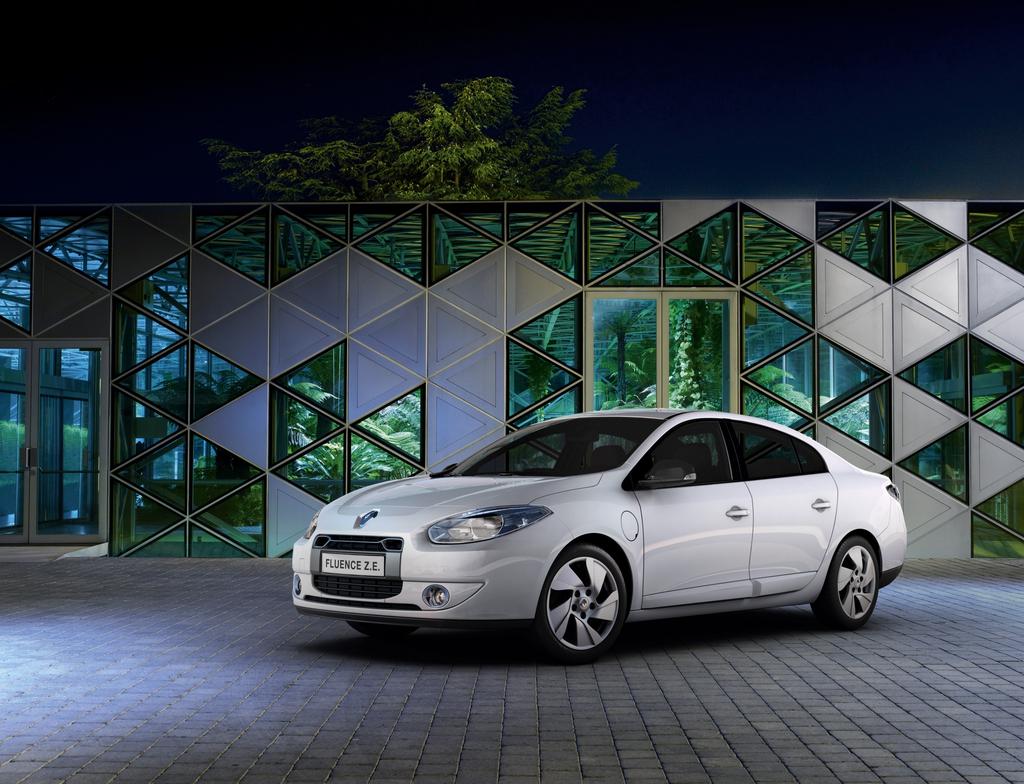 La berline 100 électrique de Renault : la Fluence ZE