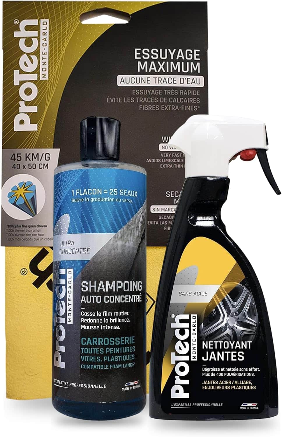 Kit de produits de nettoyage par ProTech Monte-Carlo