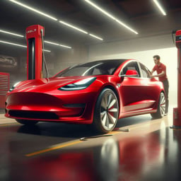 Tesla Model 3 entretien