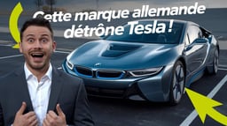 BMW vend plus de VE que Tesla