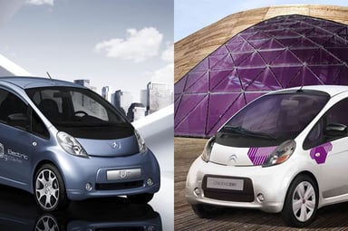 La Peugeot iOn et la Citroen C-Zero