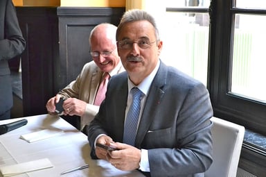 Le Sénateur Louis Nègre, coordinateur du Livre Vert.