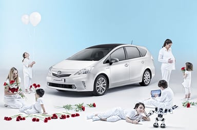 La Toyota Prius Alpha