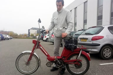 La brélectrique, une mobylette électrique