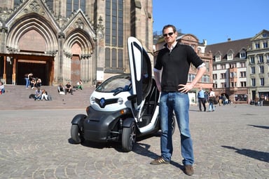 Fier de rouler en Twizy :-)