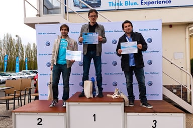 Mathieu, le vainqueur du challenge ThinkBlue