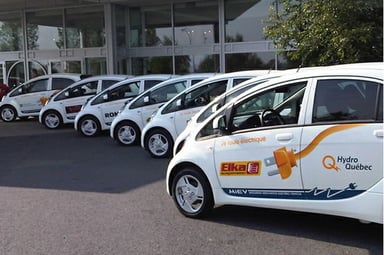 Les voitures électriques Hydro Québec