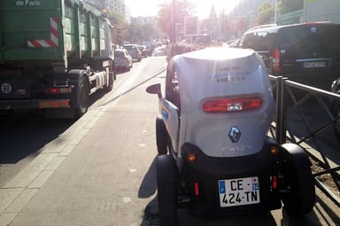Le Renault Twizy pour aller au Mondial de l'auto