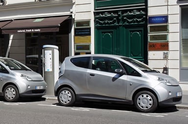 Vincent Bolloré Bluecar 3 places