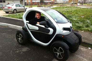 Essai du Renault Twizy en hiver