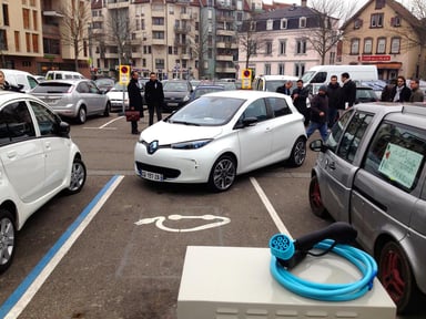 Le câble de recharge de la Renault ZOE