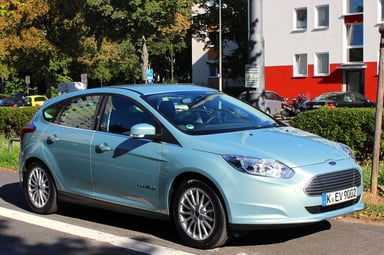La ligne de la Ford Focus électrique