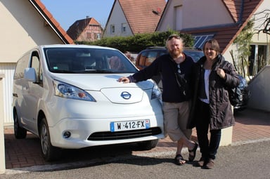 Nos testeurs du Nissan e-NV200