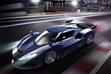 Arash AF10 – Une supercar hybride rechargeable de 1500 kW attendue à Genève