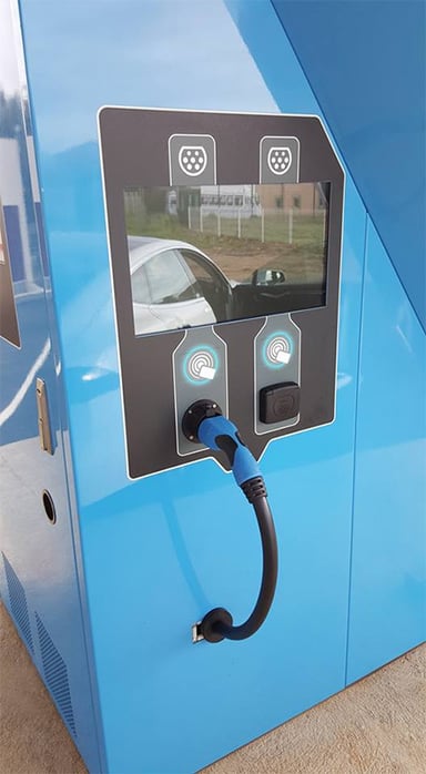 Prises de charge de la station Driveco