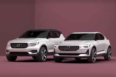 Volvo série 40 : de l'électrique et de l'hybride rechargeable au programme
