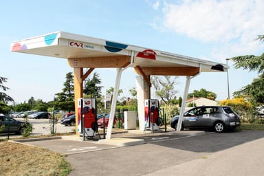 Station de charge rapide de la CNR