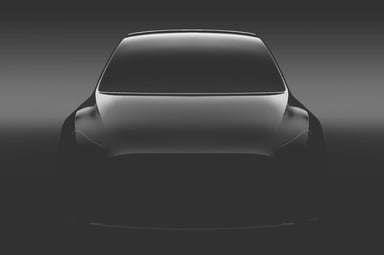 Teaser Teasla Model Y