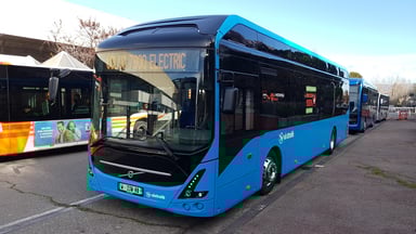 Bus electrique Marseille Volvo