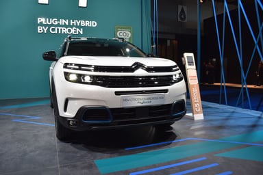 Citroën C5 hybride rechargeable Bruxelles 2020