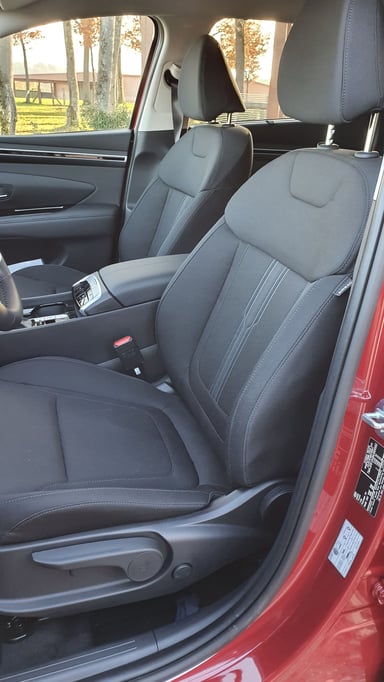 La sellerie tissu de la finition Creative