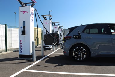 Station Ionity de Kergoët