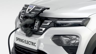 Dacia Spring - Prise de recharge
