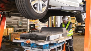 Recyclage automobile chez Indra