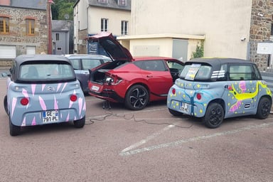 Un Kia EV6 pour 2 Citroën Ami