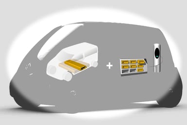 Swap batteries modulaires Toyota