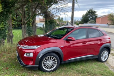 La Hyundai Kona électrique de Sylvain