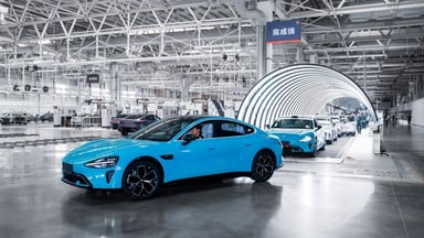 Production Xiaomi SU7