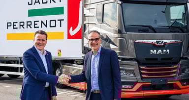 Camion électrique MAN Jacky Perrenot