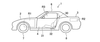 Achitecture Mazda MX-5 électrique
