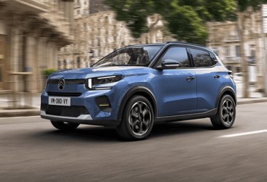 Citroën ë-C3 électrique 2026 en circulation, citadine électrique pas chère