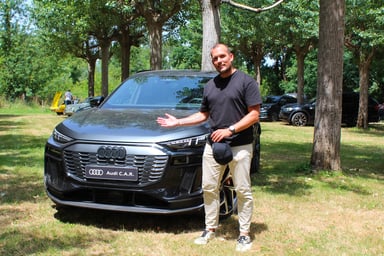 Davy Freslon, Audi expert e-tron, avec une Audi SQ6