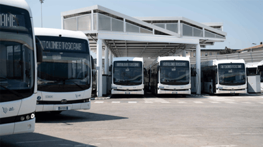 Bus électriques BYD Florence Italie