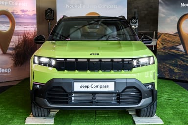 Design du Jeep Compass électrique