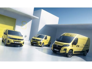 Gamme électrique VUL Opel