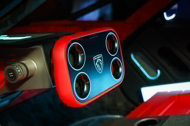 Le volant Peugeot Hypersquare
