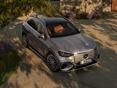 mercedes GLC vue capot avant