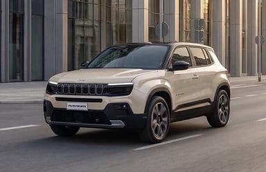 suv jeep avenger electrique
