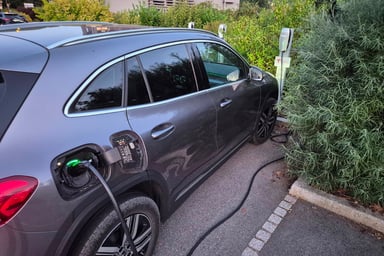 Le SUV électrique Mercedes EQA 250+ de Bruno